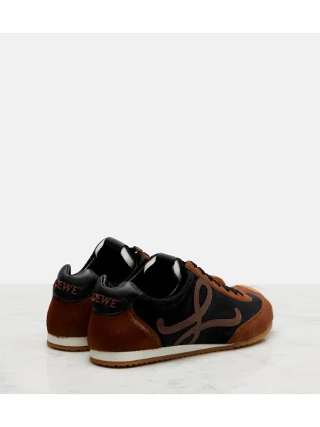 Sneakerși Loewe din piele maro