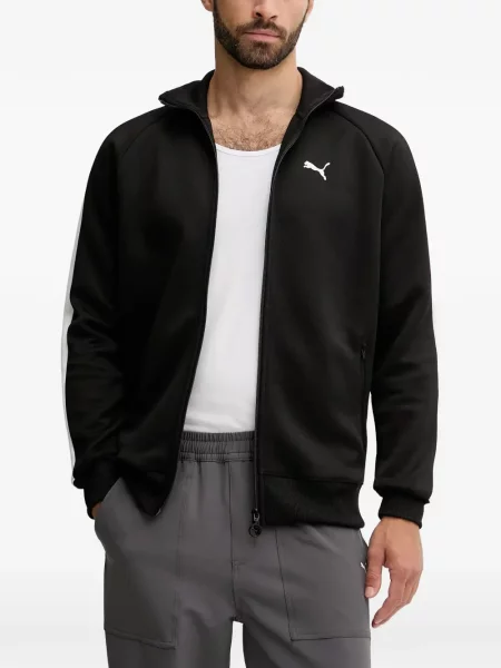 Geacă Puma cu broderie negru
