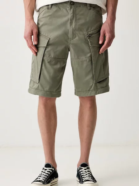 G-Star pantaloni scuți cargo pentru bărbați din cu Rovic zip relaxed verde