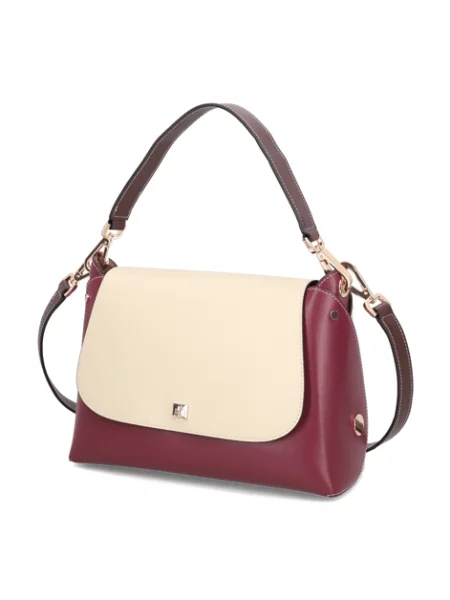 Högl hladká kůže taška