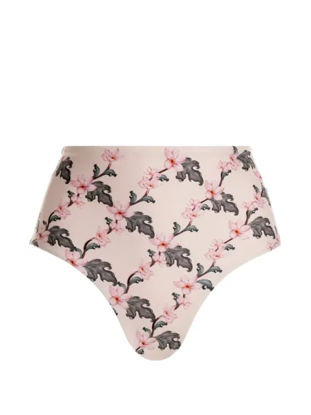 Bikini Agua By Agua Bendita cu talie înaltă cu model floral cu imagine
