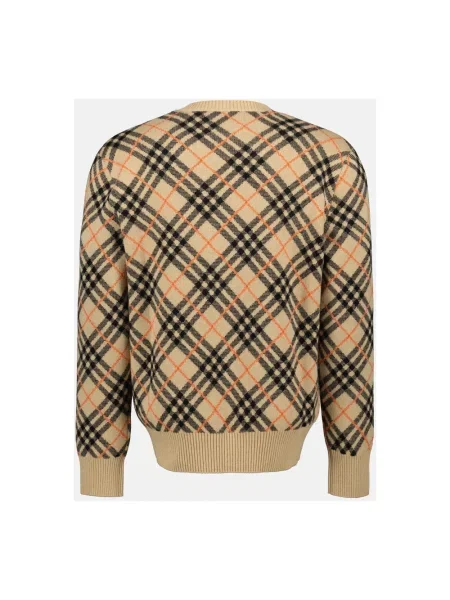 Sweter Burberry beżowy