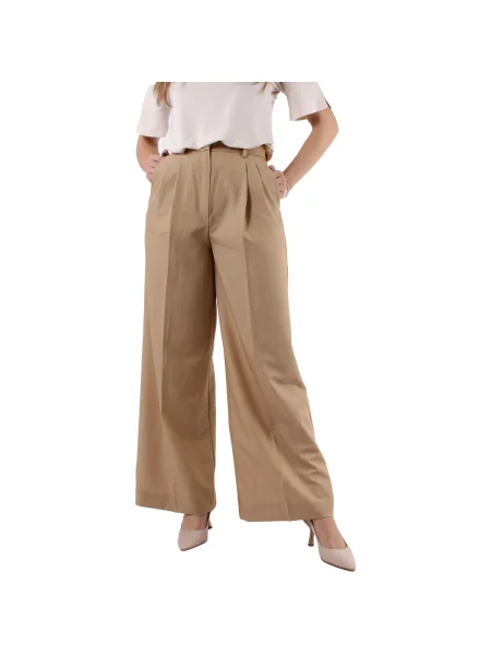 Pantaloni Emme Marella bej
