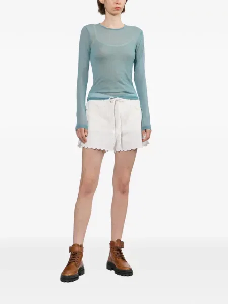 Pantaloni scurți Rag & Bone alb