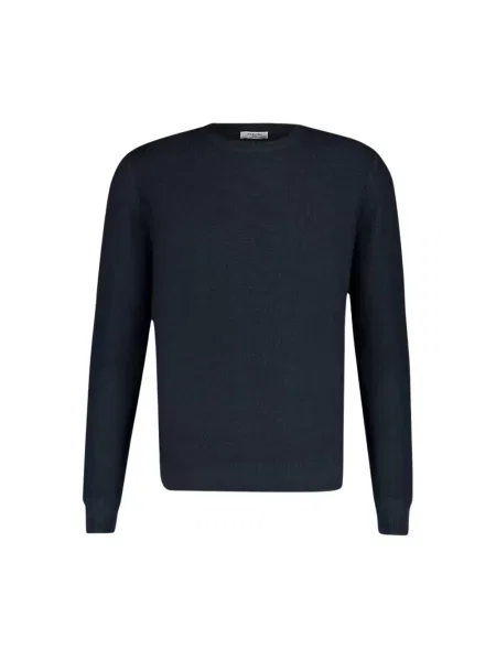 Sweter Boglioli klasyczny szary