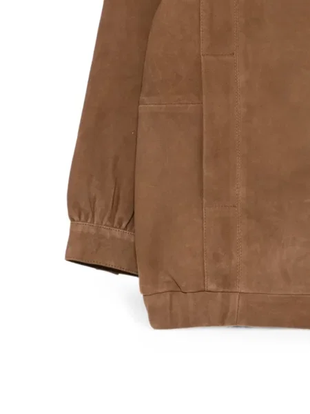 Geacă The Garment din piele de căprioară maro
