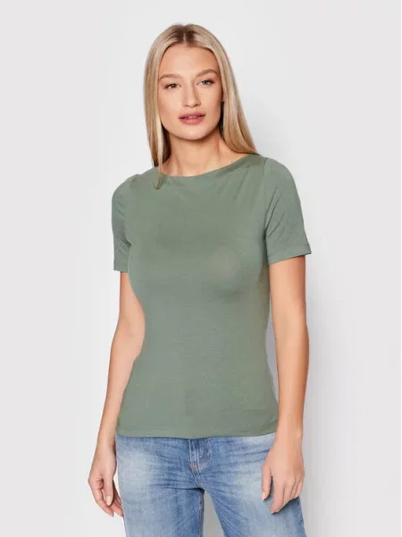 Vero Moda T-Shirt Panda zielony