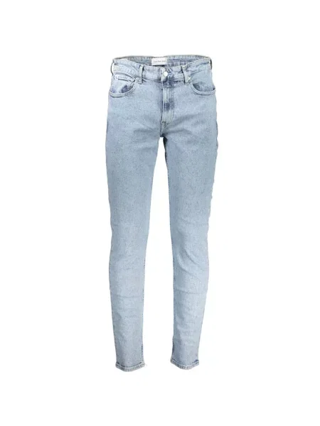 Jeansy Calvin Klein niebieskie