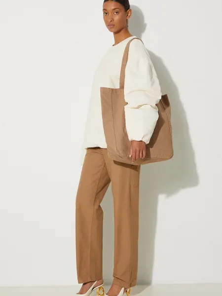 A.P.C. bluza Kook gładka beżowy