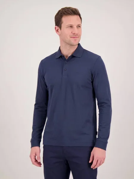 Tricou polo Boss Black negru