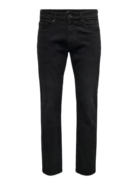 Only & Sons Jeans ONSWEFT denim negru