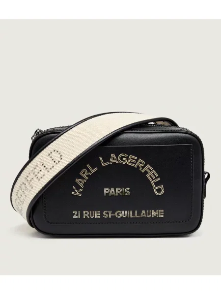 Crossbody táska Karl Lagerfeld fekete