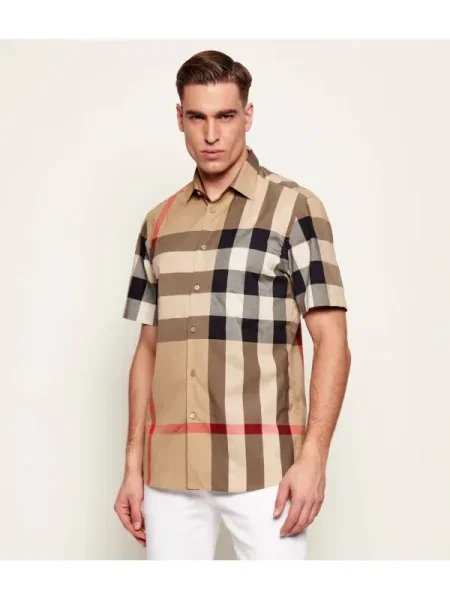 Burberry Cămașă SUMMERTON SS bej