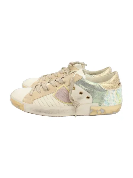 Buty do tenisa Philippe Model skórzane do tenisa białe
