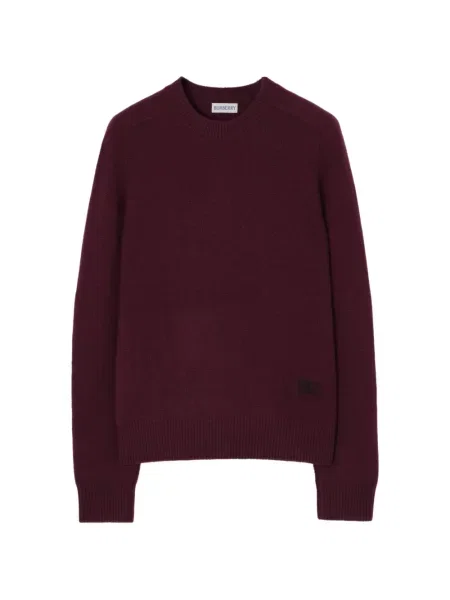 Pulover Burberry din cașmir violet