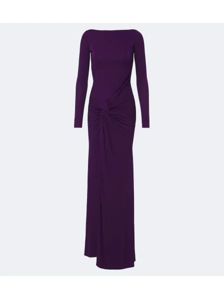 Rochie Alex Perry din jerseu violet