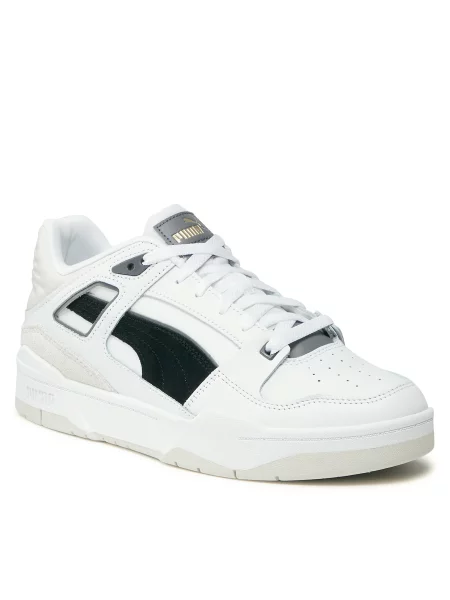 Замшевые кроссовки Puma Suede белые