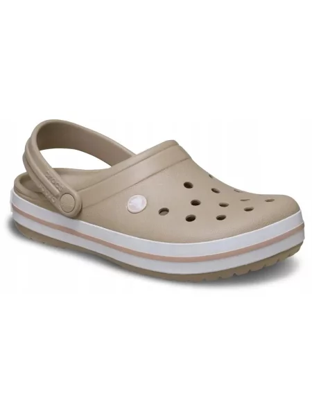 Crocs Lekkie Buty Chodaki Crocband Clog białe