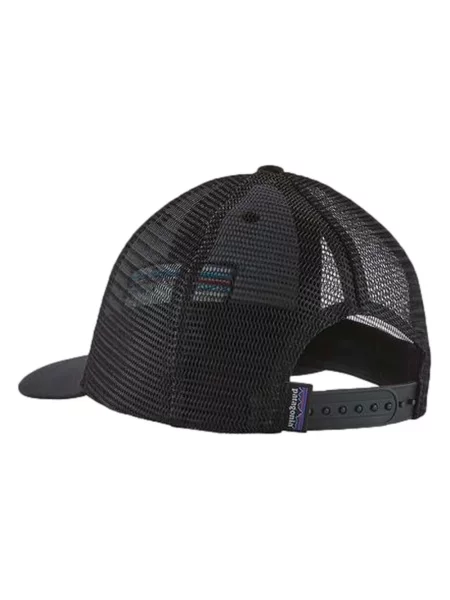 Czapka z daszkiem Patagonia Logo LoPro Trucker black czarna