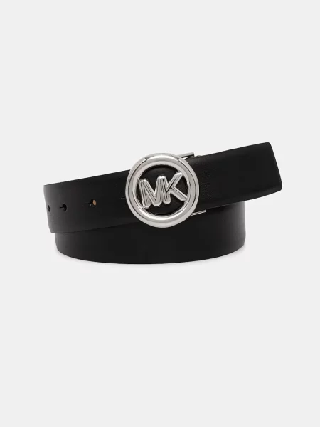 MICHAEL Michael Kors pásek dámský kožený černý