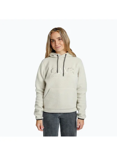 Női pulóver Colourwear Teddy Hood light beige. Méret: L bézs