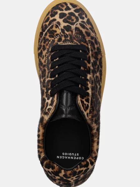 Замшевые кроссовки Copenhagen коричневые