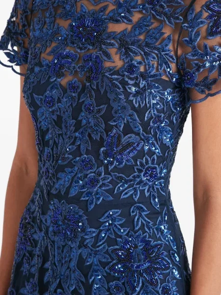 Костюм рокля Temperley London синьо