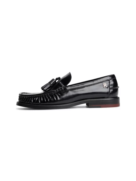 TOMMY HILFIGER Natikači črna