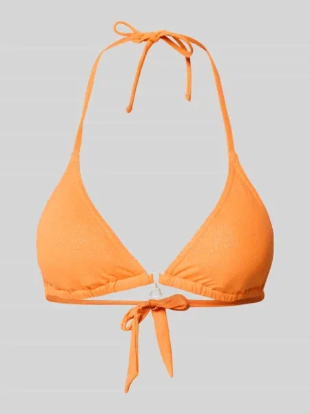 Błyszcząca góra od bikini model CRICO SPARKLESUN' Banana Moon pomarańczowe