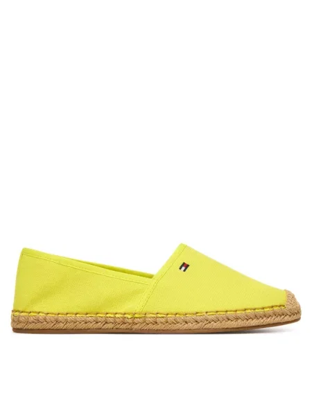 Tommy Hilfiger Espadryle Flag Canvas Espadrille zielony