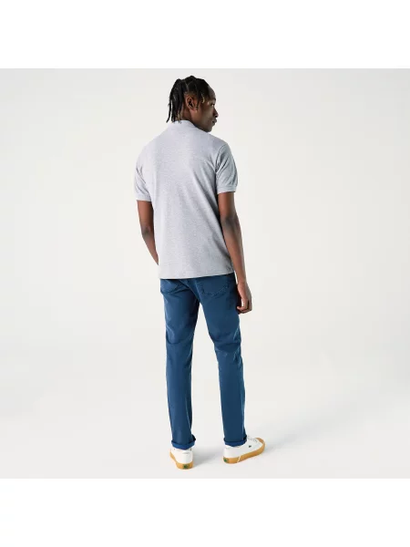 Lacoste Koszulka Polo Marl Classic Fit szary