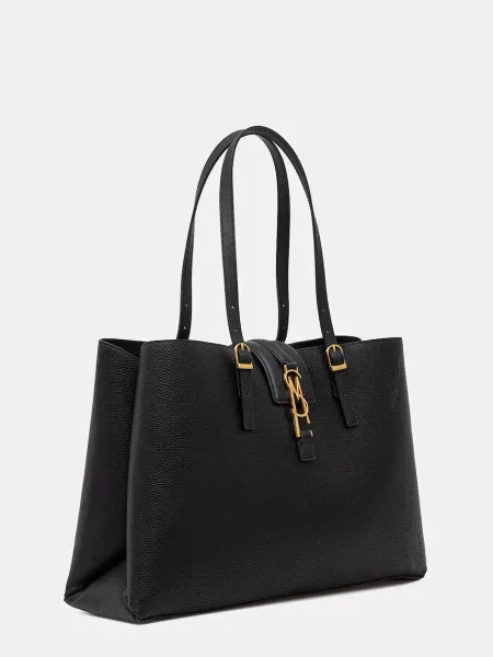 Torba Steve Madden Bking-P Shoulder Bag Black/ Gold Universal czarna