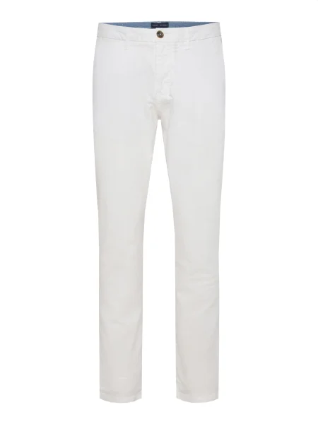 Funky Buddha Pantaloni eleganți alb