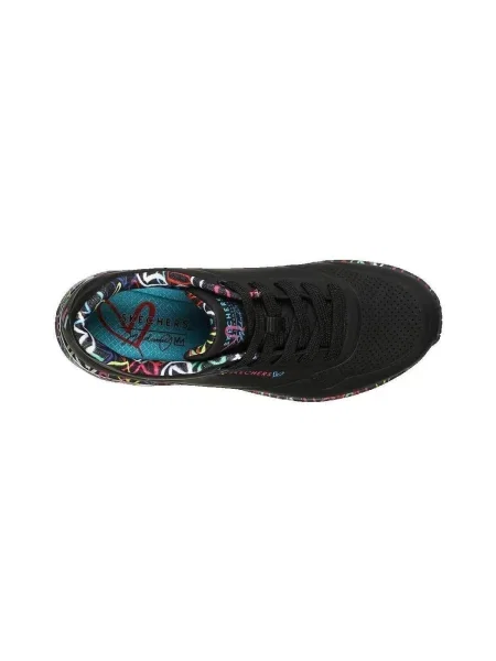 Félcipő Skechers fekete