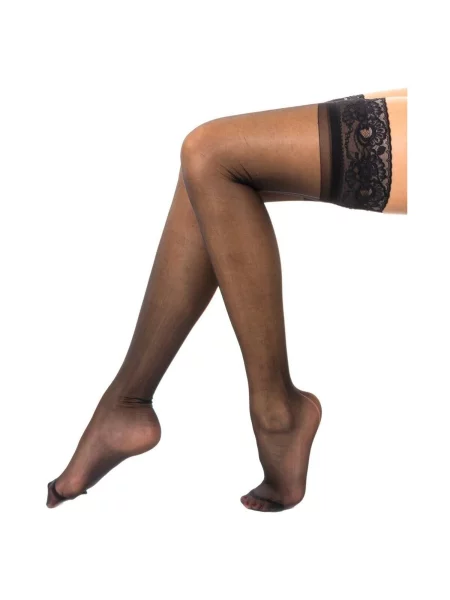 Samostojeće čarape Donna Bc crna