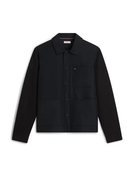 TOMMY HILFIGER Geacă de primăvară-toamnă ESS' negru