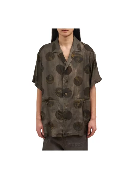 Koszula Uma Wang frotte szara