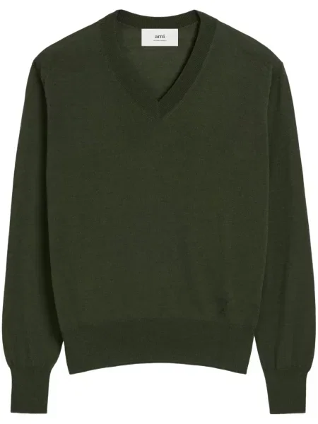Pulover Ami Paris verde