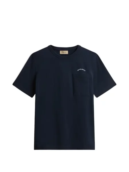 Tricou Woolrich cu autograf albastru