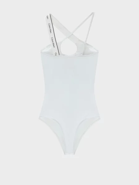 Слитный купальник Calvin Klein белый