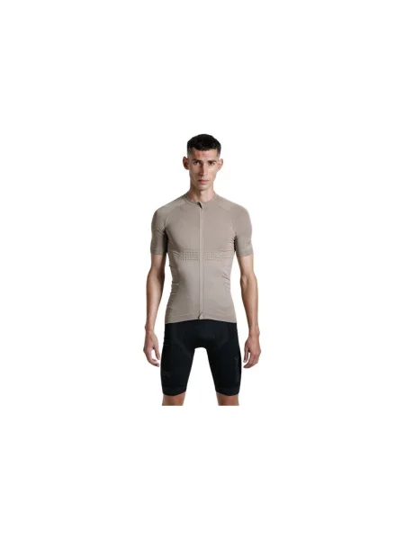 Tricou X-bionic din jerseu bej