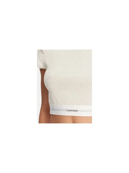 Calvin Klein Underwear Póló Slim Fit bézs