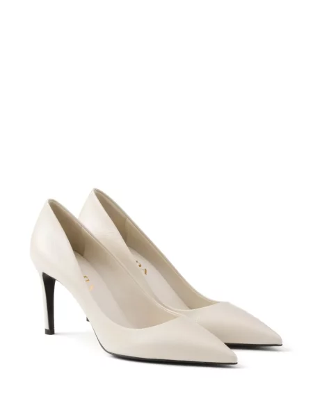 Pantofi cu toc Prada din piele