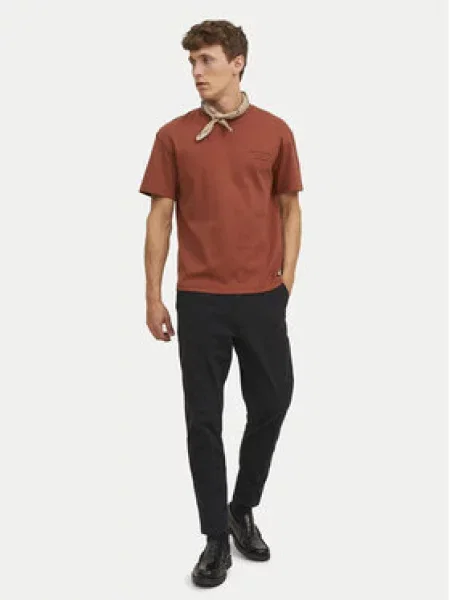 Jack&Jones Chino kalhoty Harlow Tapered Fit černá