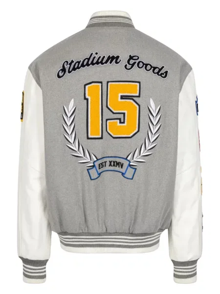 Vilnonis striukė Stadium Goods® pilka