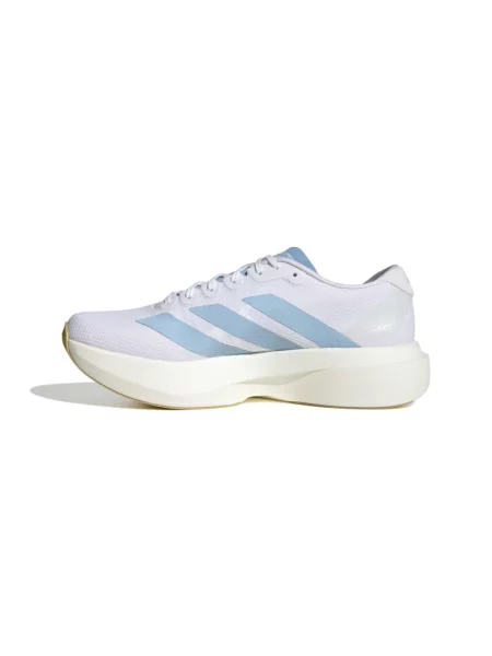 Sneakers adidas Adizero EVO SL Ftwr White/ Clear Blue/ Matte Gold EUR 40 białe