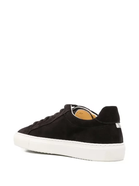 Sneakerși Doucal's din piele de căprioară maro