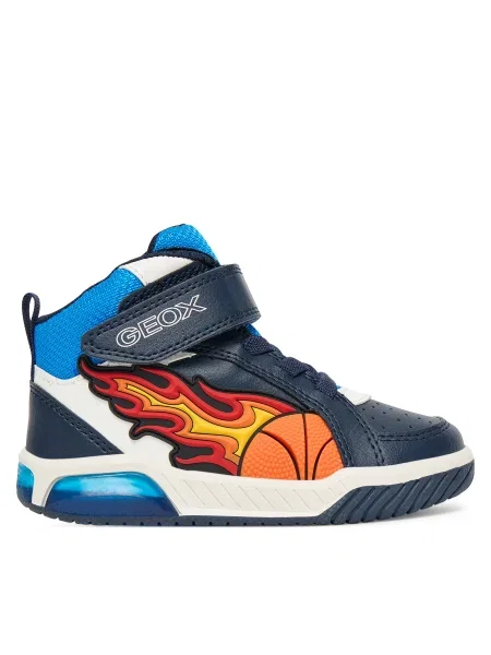 Sneakers Geox J Inek M Bleumarin