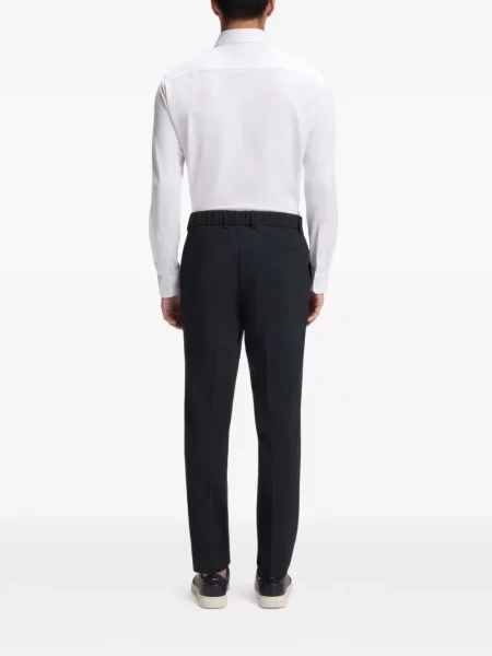Pantaloni Boss stretch albastru