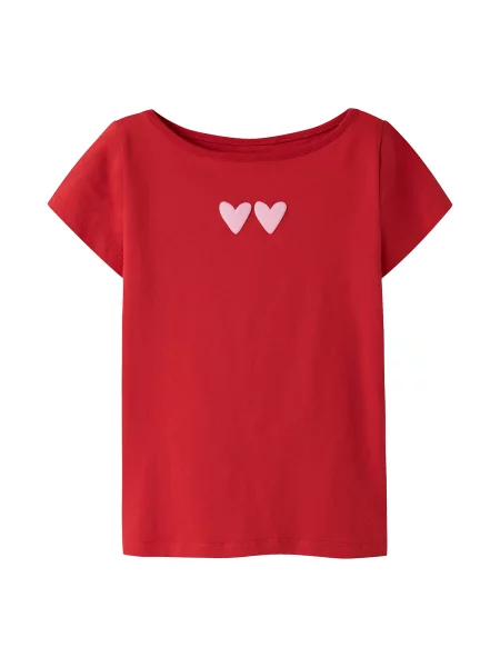 NAME IT Tricou NKFLimo rosé roșu